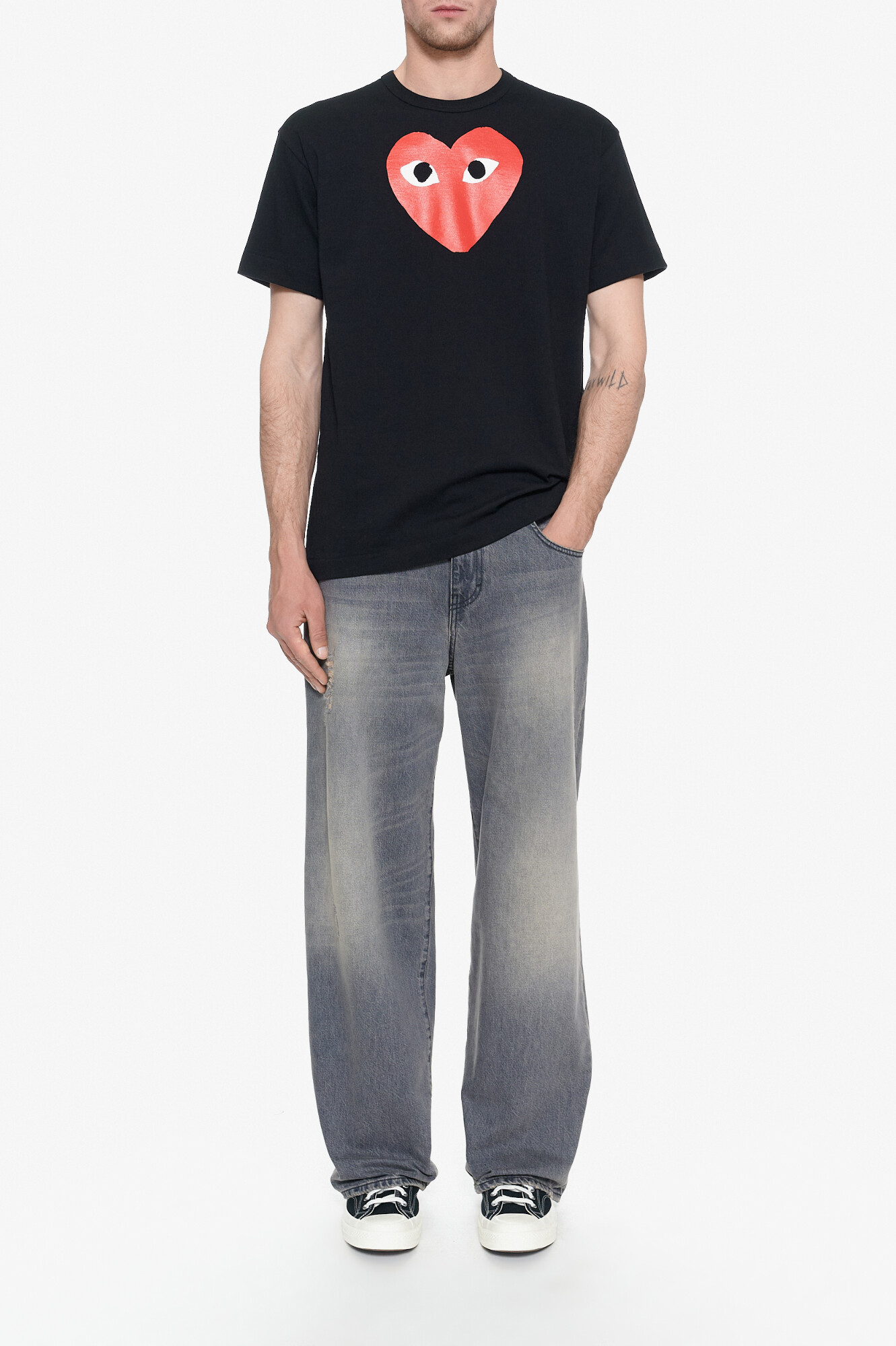 Comme Des Garcons Play Футболка