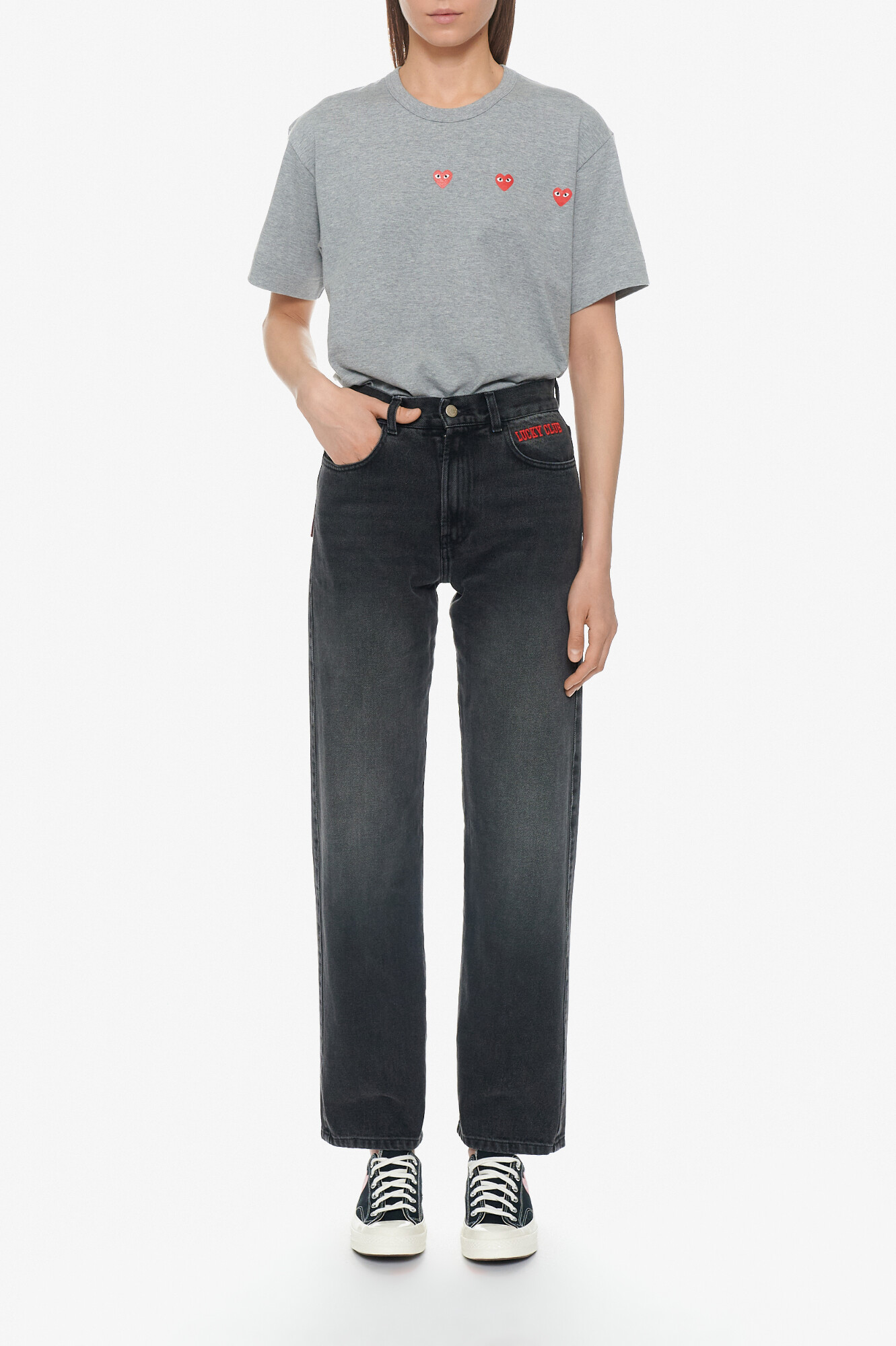 Comme Des Garcons Play Футболка