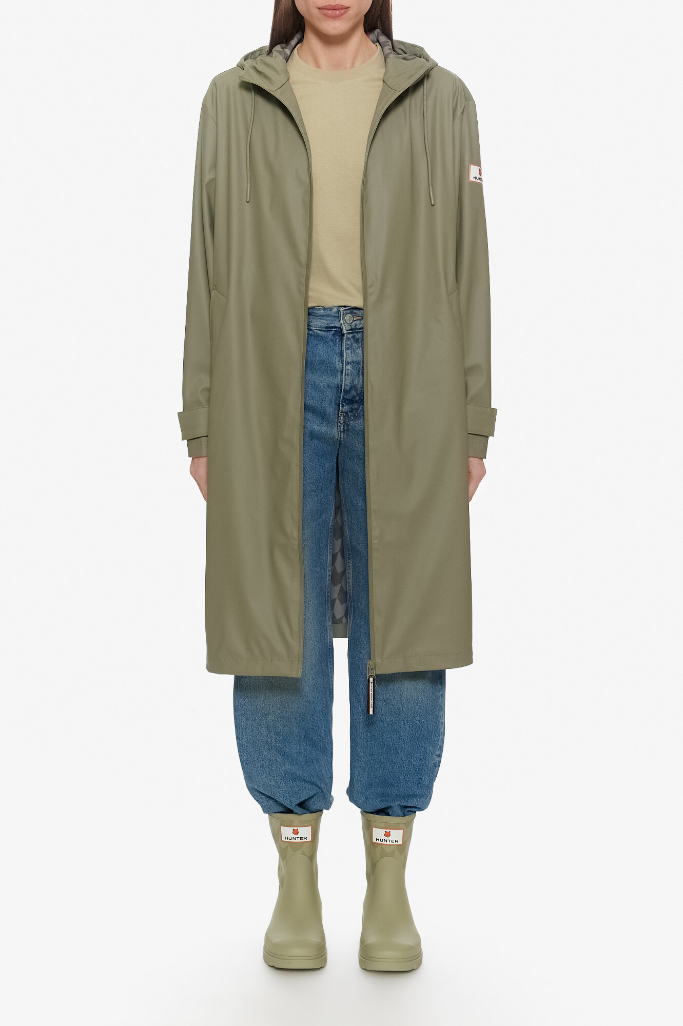Maison Kitsune X Hunter Плащ