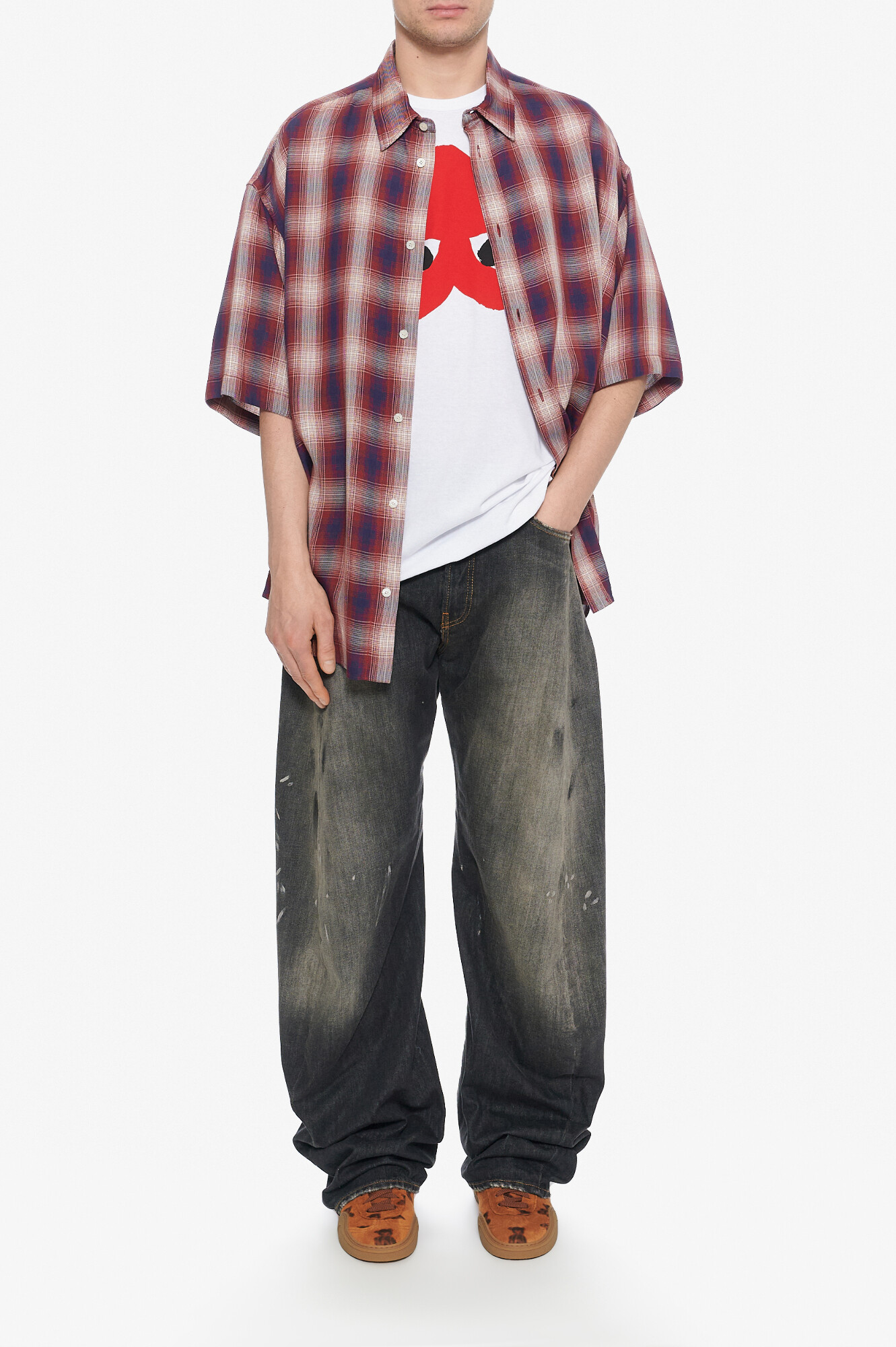 Comme Des Garcons Play Футболка