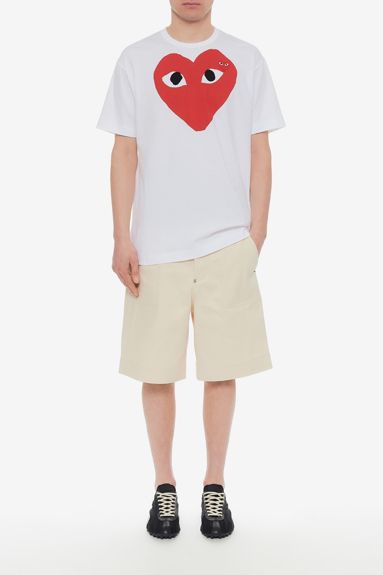 Comme Des Garcons Play Футболка
