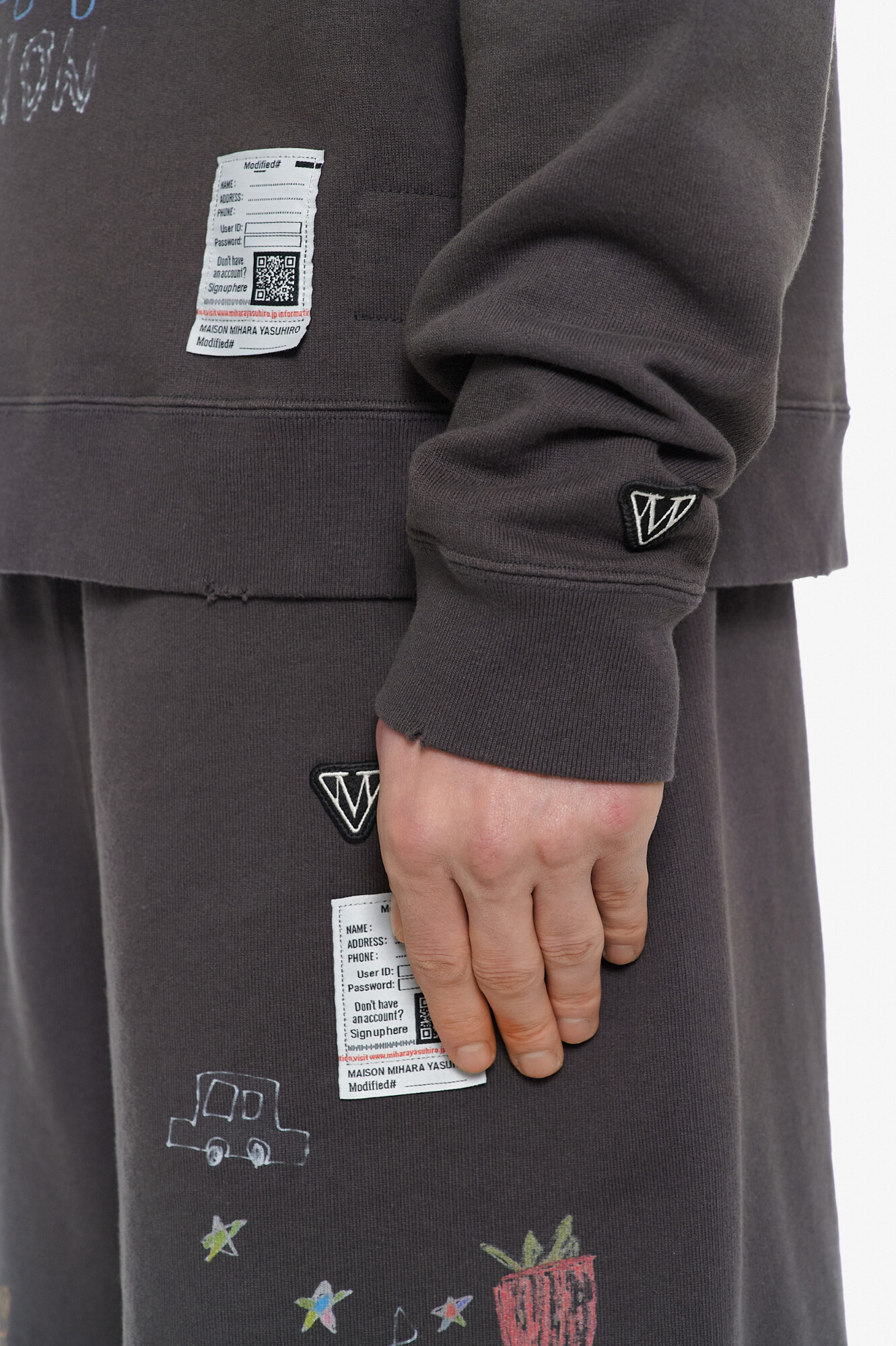 Maison Mihara Yasuhiro Світшот