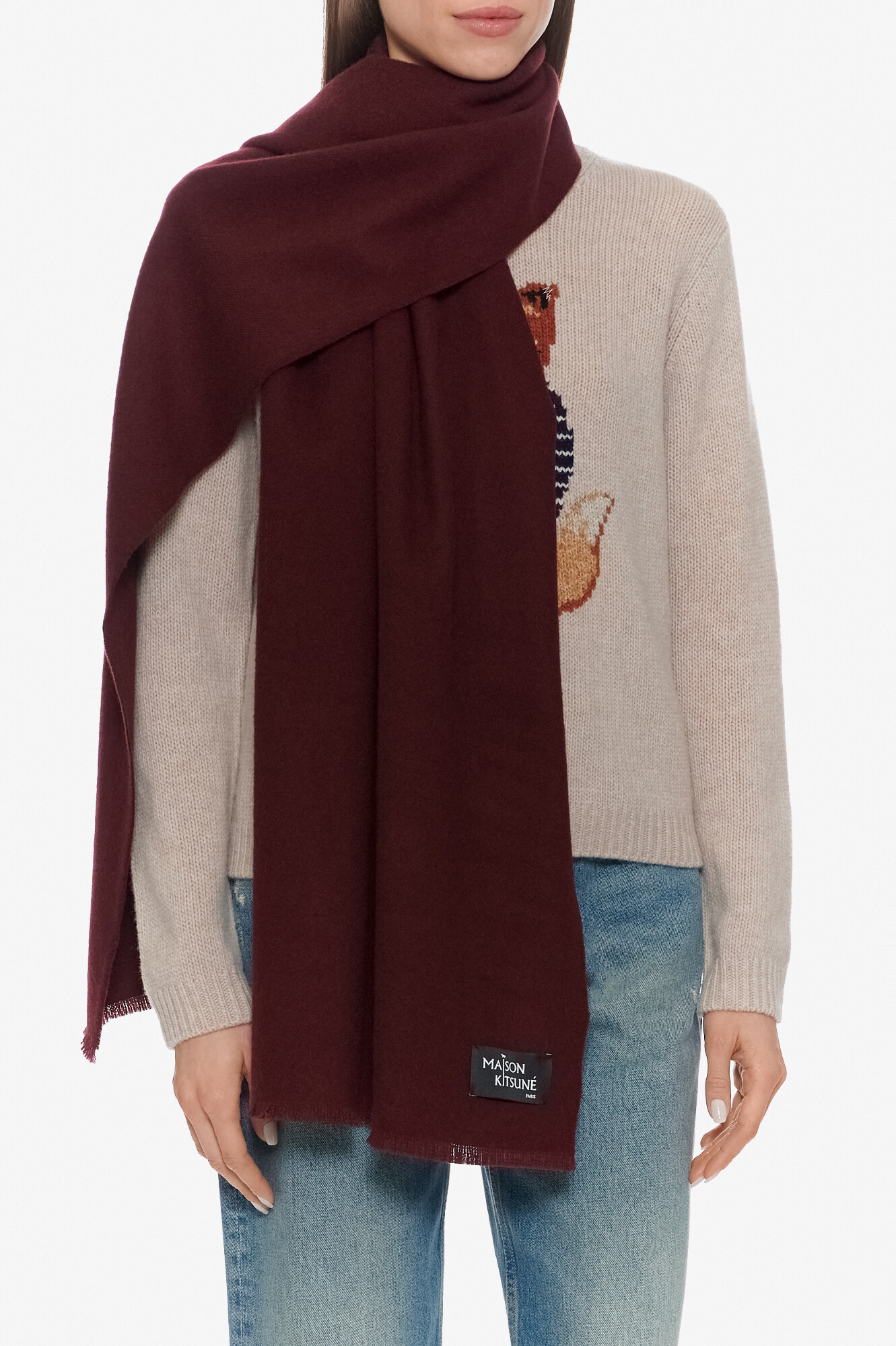 Maison Kitsune Шарф